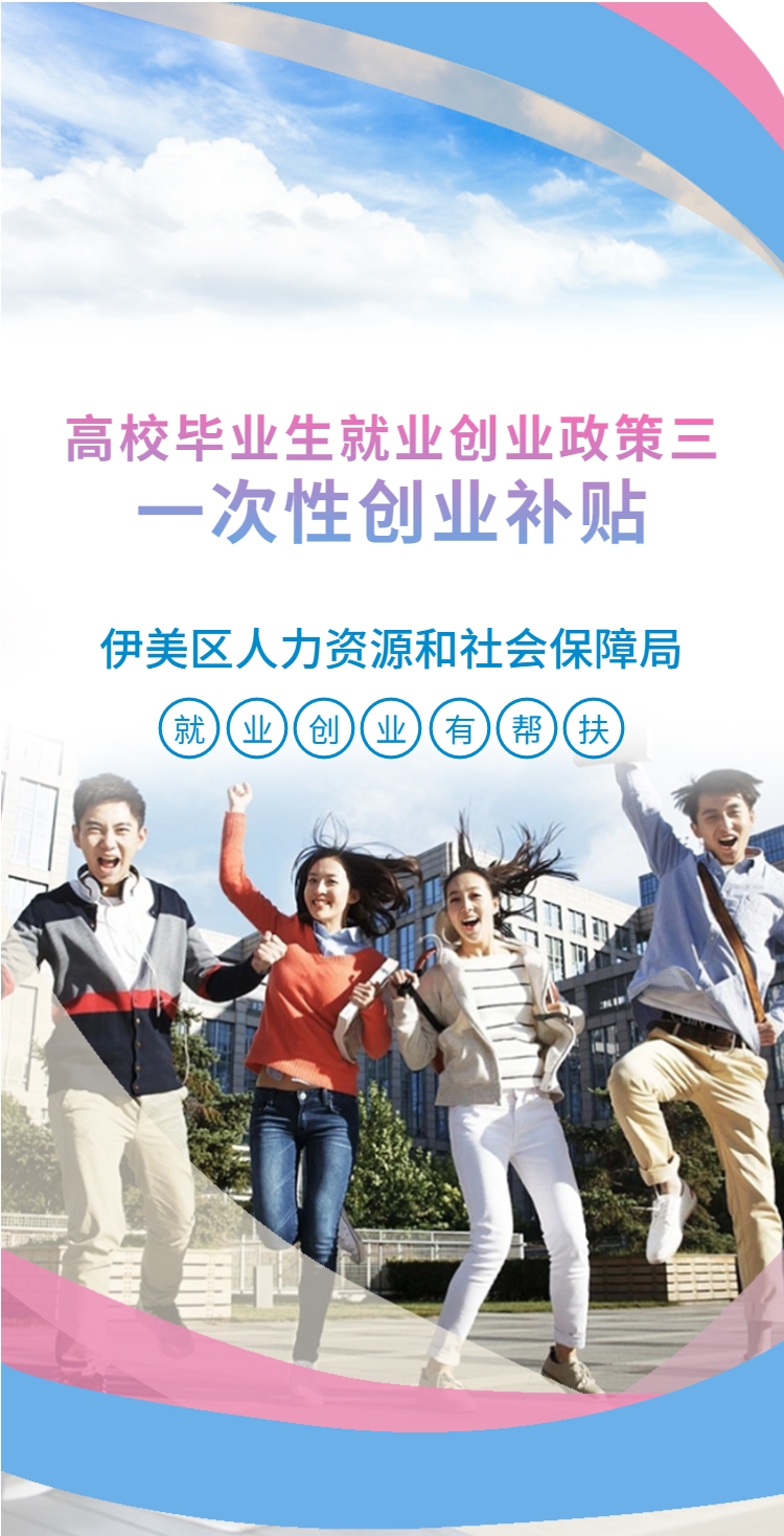 高校毕业生就业创业政策（三）一次性创业补贴